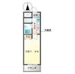 トワニマンションの間取図
