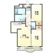 クレストールサカクラの間取図