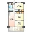 グレースマンション藤の間取図