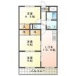 グレースマンション藤の間取図