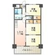 グレースマンション藤の間取図