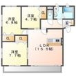 グランコートKの間取図