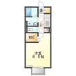 アリビオ里中の間取図