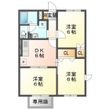 グリーンパーク松原の間取図
