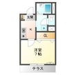 KSハウスの間取図