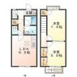 サンテラスNAO A棟の間取図