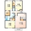 エムズ ヴィラージュ Cの間取図