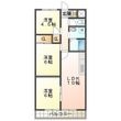 ハイツ富田Ⅲの間取図