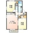 グラティチュード Eの間取図
