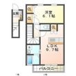エスポア ナルカワの間取図