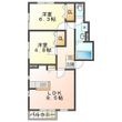 ボンヌジュルネ Aの間取図