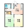 四日市市生桑町の間取図