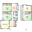 小古曽貸家の間取図
