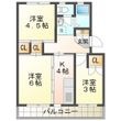 ビレッジハウス笹川21号棟の間取図
