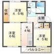 ビレッジハウス笹川3号棟の間取図