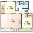 ビレッジハウス笹川109号棟の間取図