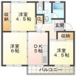 ビレッジハウス笹川11号棟の間取図