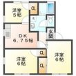 クレスト藤ヶ丘 B棟の間取図