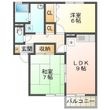 セジュール大羽根　Ａの間取図