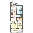 クレアールの間取図