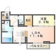 アルカディア 日永の間取図