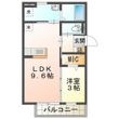 ユアメゾンソレイユの間取図