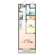 S‐FORT四日市 zealの間取図