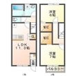 Ｍａｉｓｏｎｅｔｔｅ　Ｌａｎｄ　楠町　Ⅰの間取図