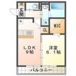 タウンコートⅢの間取図