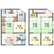 北浜町一戸建の間取図