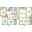 南納屋戸建の間取図