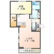 APLUSIOR西阿倉川の間取図