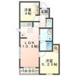 リーブルファイン大治田の間取図