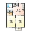 シェレナ山下 Ⅰの間取図