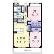 メイユール・Aの間取図