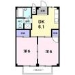 シティハイツポプラの間取図