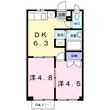 シティハイツ八王子の間取図