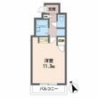 ステーションビラKⅢの間取図