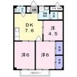 シティハイツヤマキチの間取図