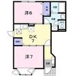 サンヒルズ大谷Ⅰの間取図