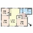 フレグランス東谷の間取図