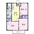 サニーヴィラの間取図