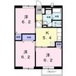エクセルタウンⅠの間取図