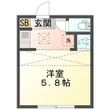 REAL BLOSSOMⅡの間取図