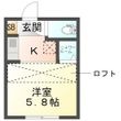 REAL BLOSSOMⅡの間取図
