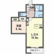 西浜田レジデンスの間取図