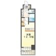 LaSante鵜の森の間取図