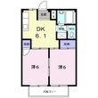 シティハイツKeiの間取図