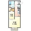 パプリカⅢ Bの間取図