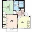 メルベール阿倉川 Eの間取図